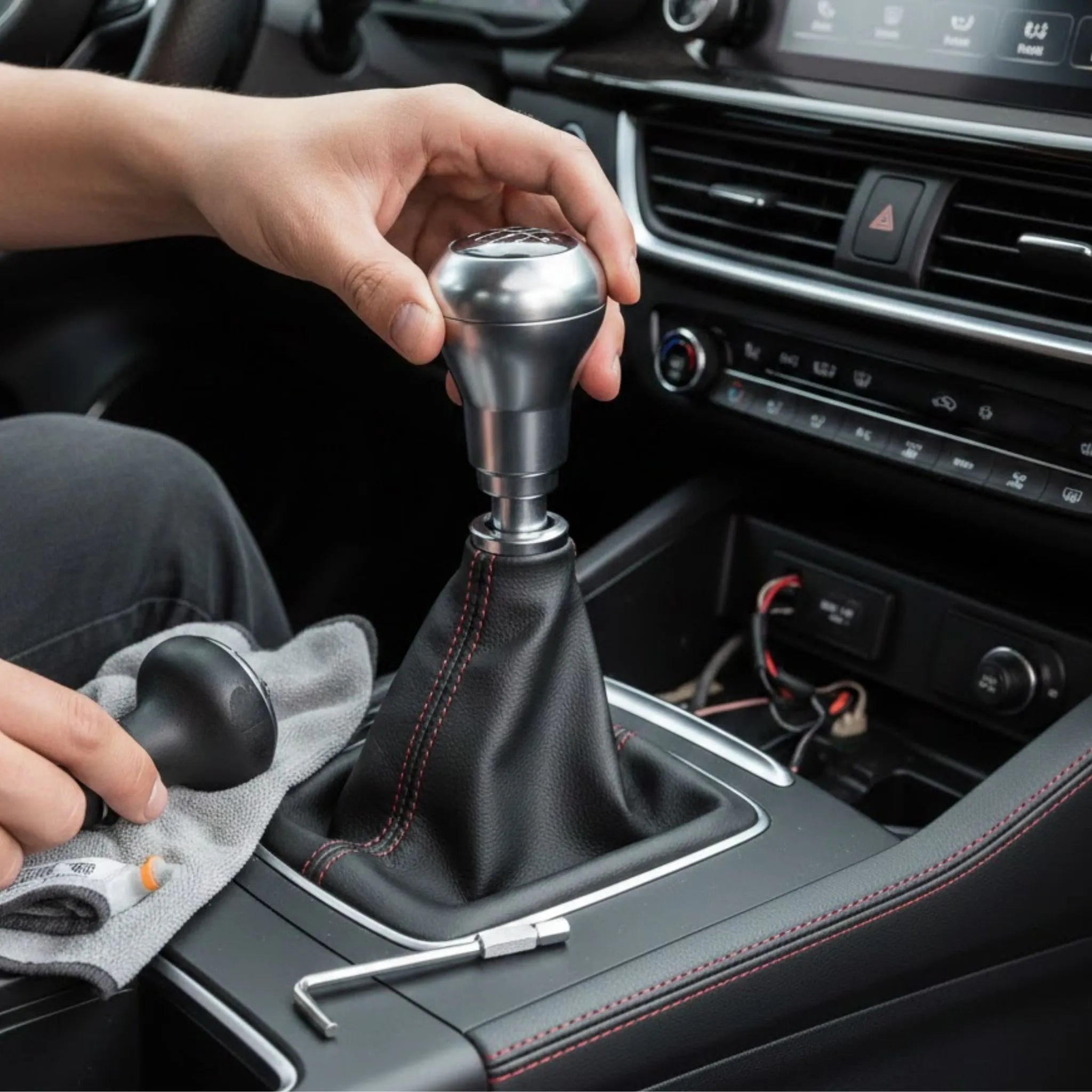 changer pommeau de vitesse