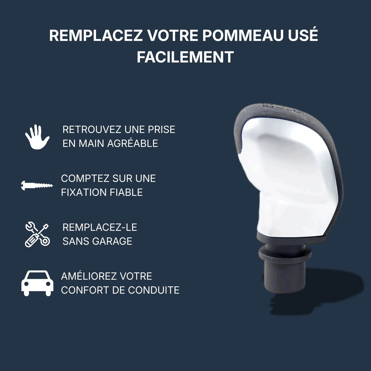 Pommeau de vitesse Peugeot 308 phase 1