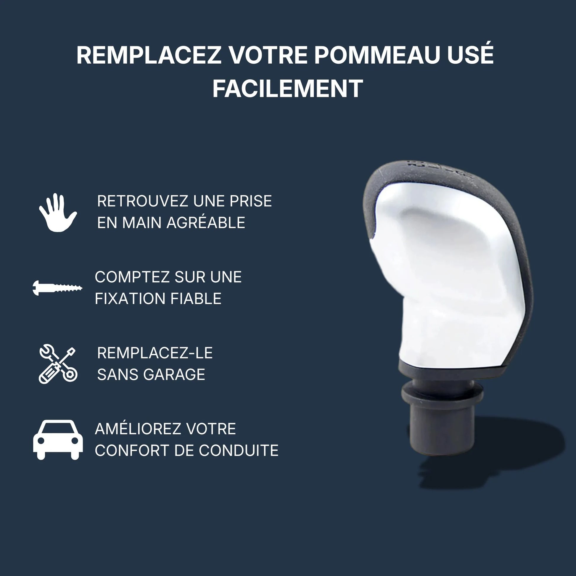 Pommeau de vitesse Peugeot 308 phase 1