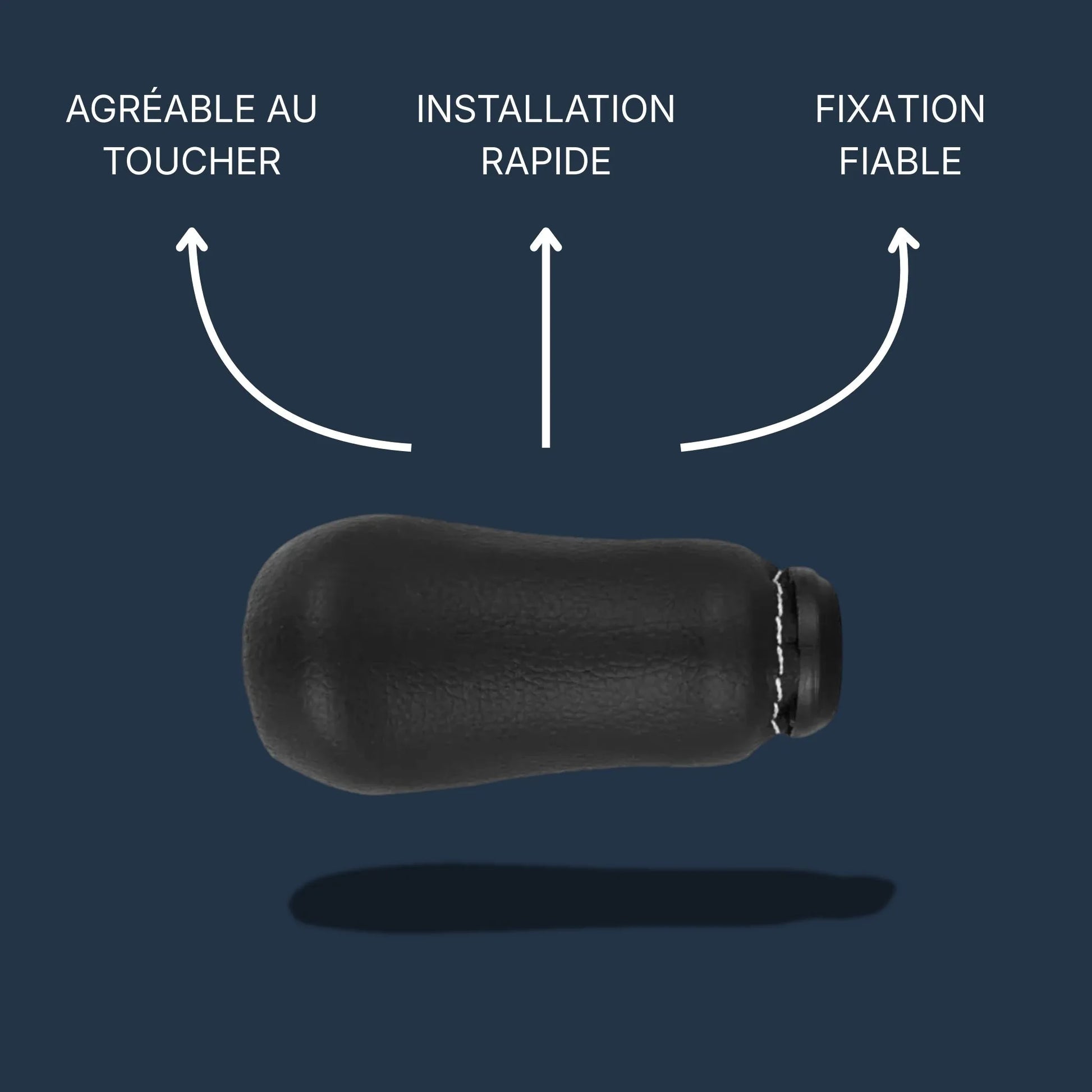 emplacement pommeau de vitesse Clio 3 origine avec vue détaillée de la finition